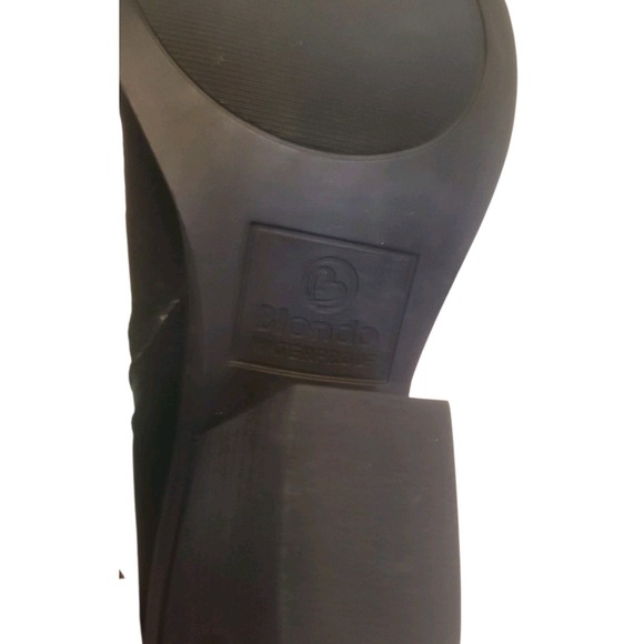 Blondo Willow Waterproof Tall Boot Black Suede Size 9M NWOB - Picture 4 of 12